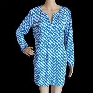 DIANE VON FURSTENBERG LONG SLEEVE
TUNIC DVF